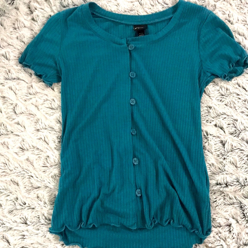 Casual Button Up Top
